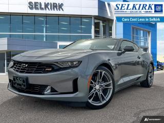 <b>Low Mileage, Android Auto,  Apple CarPlay,  Aluminum Wheels,  Power Seats,  WiFi 4G!</b><br> <br>    All muscle cars need a strong engine, aggressive design and rear-wheel drive, but this Chevy Camaro adds in excellent handling too. This  2020 Chevrolet Camaro is fresh on our lot in Selkirk. <br> <br>Built around a smaller, lighter architecture than the previous generation, this Chevrolet Camaro takes full advantage of its tighter proportions with more responsive braking, better handling in the corners and more nimble driving performance. The smaller, more athletic sixth-generation Camaro also features a fastback profile with more pronounced quarter panels, creating a road presence thats hard to ignore. This low mileage  coupe has just 3,269 kms. Its  satin steel metallic in colour  . It has an automatic transmission and is powered by a  275HP 2.0L 4 Cylinder Engine.  It may have some remaining factory warranty, please check with dealer for details. <br> <br> Our Camaros trim level is LT. This Camaro LT is ready to rock with all the modern essentials like a colour touchscreen display with Apple CarPlay and Android Auto, 4G WiFi, Teen Driver technology, keyless open and start, a leather steering wheel and shift knob, Chevrolet Connected Access with OnStar, a power driver and passenger seat, steering wheel mounted cruise and audio controls, rear view camera, automatic climate control, dual exhaust outlets, a limited slip rear differential and larger aluminum wheels to go along with this Camaros worthy performance. This vehicle has been upgraded with the following features: Android Auto,  Apple Carplay,  Aluminum Wheels,  Power Seats,  Wifi 4g,  Rear View Camera,  Siriusxm. <br> <br>To apply right now for financing use this link : <a href=https://www.selkirkchevrolet.com/pre-qualify-for-financing/ target=_blank>https://www.selkirkchevrolet.com/pre-qualify-for-financing/</a><br><br> <br/><br>Selkirk Chevrolet Buick GMC Ltd carries an impressive selection of new and pre-owned cars, crossovers and SUVs. No matter what vehicle you might have in mind, weve got the perfect fit for you. If youre looking to lease your next vehicle or finance it, we have competitive specials for you. We also have an extensive collection of quality pre-owned and certified vehicles at affordable prices. Winnipeg GMC, Chevrolet and Buick shoppers can visit us in Selkirk for all their automotive needs today! We are located at 1010 MANITOBA AVE SELKIRK, MB R1A 3T7 or via phone at 204-482-1010.<br> Come by and check out our fleet of 90+ used cars and trucks and 200+ new cars and trucks for sale in Selkirk.  o~o