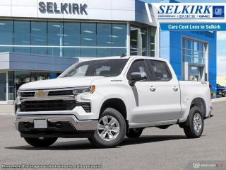 <b>Remote Start,  Aluminum Wheels,  EZ Lift Tailgate,  Forward Collision Alert,  Lane Keep Assist!</b><br> <br> <br> <br>  Astoundingly advanced and exceedingly premium, this 2024 Chevrolet Silverado 1500 is designed for pickup excellence. <br> <br>This 2024 Chevrolet Silverado 1500 stands out in the midsize pickup truck segment, with bold proportions that create a commanding stance on and off road. Next level comfort and technology is paired with its outstanding performance and capability. Inside, the Silverado 1500 supports you through rough terrain with expertly designed seats and robust suspension. This amazing 2024 Silverado 1500 is ready for whatever.<br> <br> This summit white Crew Cab 4X4 pickup   has an automatic transmission and is powered by a  355HP 5.3L 8 Cylinder Engine.<br> <br> Our Silverado 1500s trim level is LT. This 1500 LT comes with Silverardos legendary capability and was made to be a comfortable daily pickup truck that has the perfect amount of essential equipment. This incredible truck comes loaded with Chevrolets Premium Infotainment 3 system thats paired with a larger touchscreen display, wireless Apple CarPlay and Android Auto, 4G LTE hotspot and SiriusXM. Additional features include remote start, an EZ Lift tailgate, unique aluminum wheels, a power driver seat, forward collision warning with automatic braking, intellibeam headlights, dual-zone climate control, lane keep assist, Teen Driver technology, a trailer hitch and a HD rear view camera. This vehicle has been upgraded with the following features: Remote Start,  Aluminum Wheels,  Ez Lift Tailgate,  Forward Collision Alert,  Lane Keep Assist,  Android Auto,  Apple Carplay. <br><br> <br>To apply right now for financing use this link : <a href=https://www.selkirkchevrolet.com/pre-qualify-for-financing/ target=_blank>https://www.selkirkchevrolet.com/pre-qualify-for-financing/</a><br><br> <br/> Weve discounted this vehicle $2884. Total  cash rebate of $6200 is reflected in the price. Credit includes $5,300 Non-Stackable Cash Delivery Allowance.  Incentives expire 2024-05-31.  See dealer for details. <br> <br>Selkirk Chevrolet Buick GMC Ltd carries an impressive selection of new and pre-owned cars, crossovers and SUVs. No matter what vehicle you might have in mind, weve got the perfect fit for you. If youre looking to lease your next vehicle or finance it, we have competitive specials for you. We also have an extensive collection of quality pre-owned and certified vehicles at affordable prices. Winnipeg GMC, Chevrolet and Buick shoppers can visit us in Selkirk for all their automotive needs today! We are located at 1010 MANITOBA AVE SELKIRK, MB R1A 3T7 or via phone at 204-482-1010.<br> Come by and check out our fleet of 80+ used cars and trucks and 180+ new cars and trucks for sale in Selkirk.  o~o