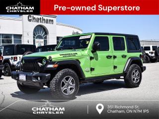 Used 2020 Jeep Wrangler Unlimited Sport UNLIMITED SPORT HEATED SEATS LOW KILOMETERS for sale in Chatham, ON