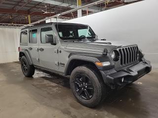 Recent Arrival! 2021 Jeep Wrangler Unlimited Sport Altitude Unlimited Sport Altitude | 2 Tops | Zacks Certified Certified. 8-Speed Automatic 4WD Sting-Gray Clearcoat Pentastar 3.6L V6 VVT<br><br><br>ABS brakes, Altitude Package, Black Freedom Top 3-Piece Hardtop, Black Interior Accents, Black Premium Sunrider Soft Top, Black Trail Rated Badge, Body-Colour Grille w/Gloss Black, Compass, Deep Tint Sunscreen Windows, Dual Top Group, Electronic Stability Control, Freedom Panel Storage Bag, Front 1-Touch Down Power Windows, Front Bucket Seats, Front dual zone A/C,  Heavy-Duty Suspension w/Gas Shocks, Leather-Wrapped Steering Wheel, Low tire pressure warning, Matte Black Jeep Badge, MOPAR Hardtop Headliner, ParkView Rear Back-Up Camera, Power Heated Exterior Mirrors, Quick Order Package 22L Sport Altitude, Quick Order Package 23L Sport Altitude, Quick Order Package 24L Sport Altitude, Quick Order Package 25L Sport Altitude, Quick Order Package 26L Sport Altitude, Rear Window Defroster, Rear Window Wiper w/Washer, Remote Keyless Entry, Security Alarm, Speed-Sensitive Power Locks, Sun Visors w/Illuminated Vanity Mirror, Traction control, Wheels: 18 x 7.5 Gloss Black Aluminum, Wizard Black Instrument Panel Bezels, Wrangler Decal.<br><br>Certification Program Details: Fully Reconditioned | Fresh 2 Yr MVI | 30 day warranty* | 110 point inspection | Full tank of fuel | Krown rustproofed | Flexible financing options | Professionally detailed<br><br>This vehicle is Zacks Certified! Youre approved! We work with you. Together well find a solution that makes sense for your individual situation. Please visit us or call 902 843-3900 to learn about our great selection.<br><br>With 22 lenders available Zacks Auto Sales can offer our customers with the lowest available interest rate. Thank you for taking the time to check out our selection!
