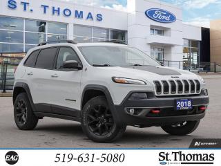 Used 2018 Jeep Cherokee Trailhawk for sale in St Thomas, ON