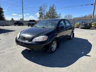 <div>2006 Toyota Corolla</div><br /><div>- $2499 + HST and Licensing </div><br /><div><br></div><br /><div>Ask about our other cars for sale!</div><br /><div><br></div><br /><div>We take trade ins!</div><br /><div><br></div><br /><div><br></div><br /><div>The motor vehicle sold under this contract is being sold as-is and is not represented as being in road worthy condition, mechanically sound or maintained at any guaranteed level of quality. The vehicle may not be fit for use as a means of transportation and may require substantial repairs at the purchasers expense. It may not be possible to register the vehicle to be driven in its current condition.</div><div><br /></div>