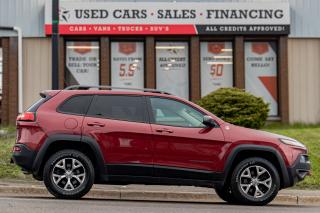 Used 2014 Jeep Cherokee Trailhawk | 4WD | Leather | Nav | Cam | Tinted ++ for sale in Oshawa, ON