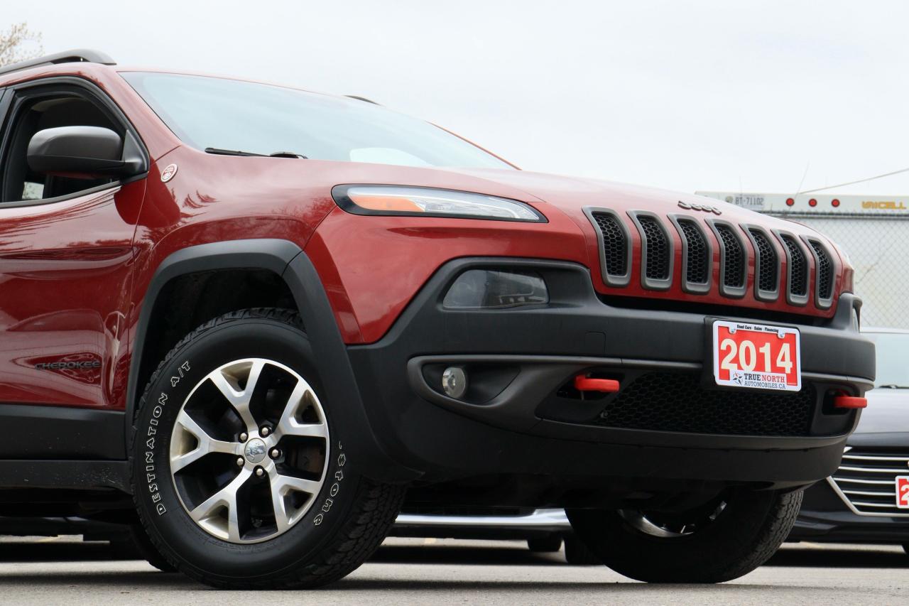 2014 Jeep Cherokee Trailhawk | 4WD | Leather | Nav | Cam | Tinted ++ Photo11
