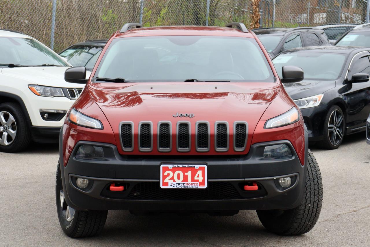 2014 Jeep Cherokee Trailhawk | 4WD | Leather | Nav | Cam | Tinted ++ Photo4