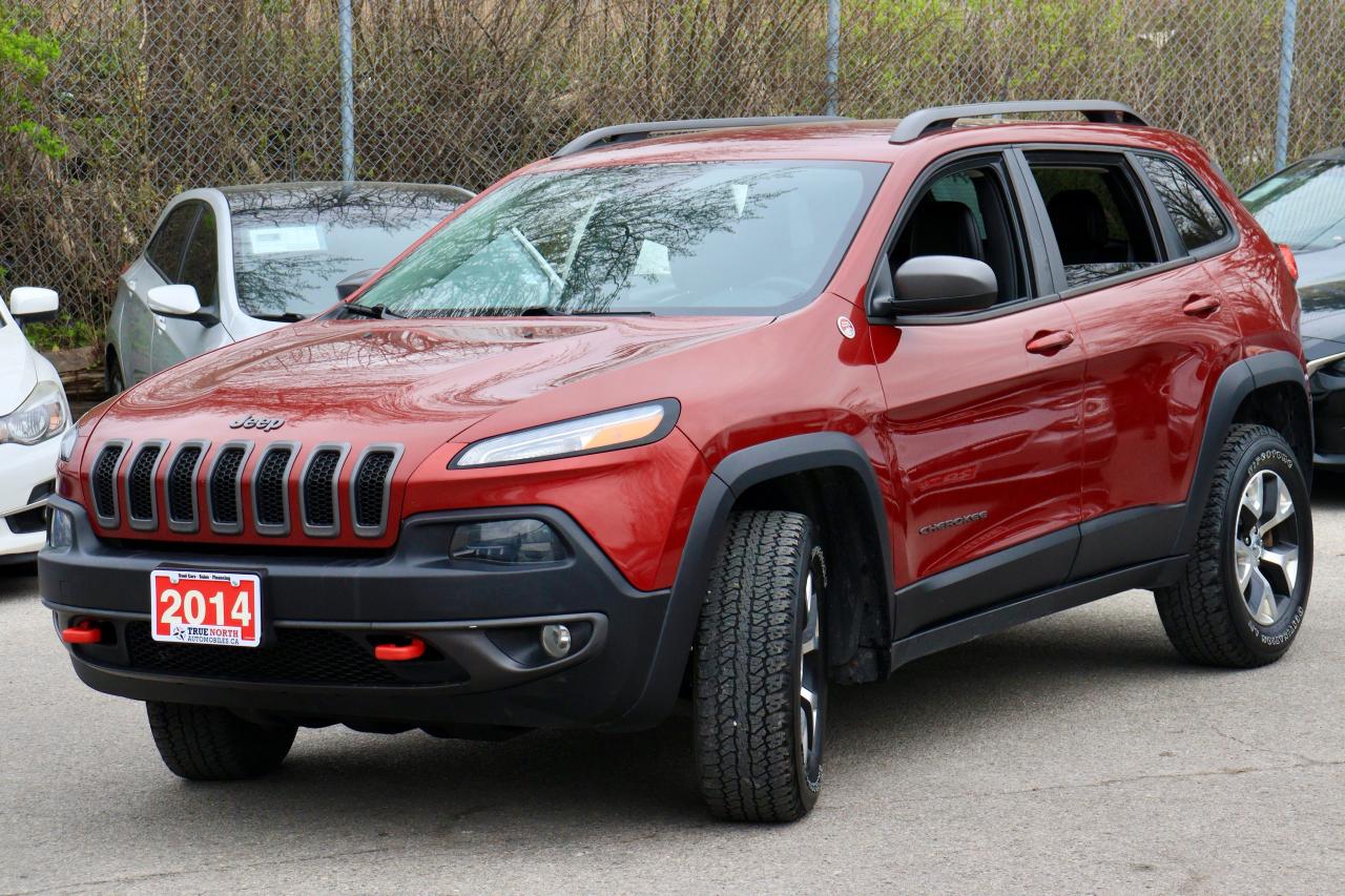 2014 Jeep Cherokee Trailhawk | 4WD | Leather | Nav | Cam | Tinted ++ Photo5