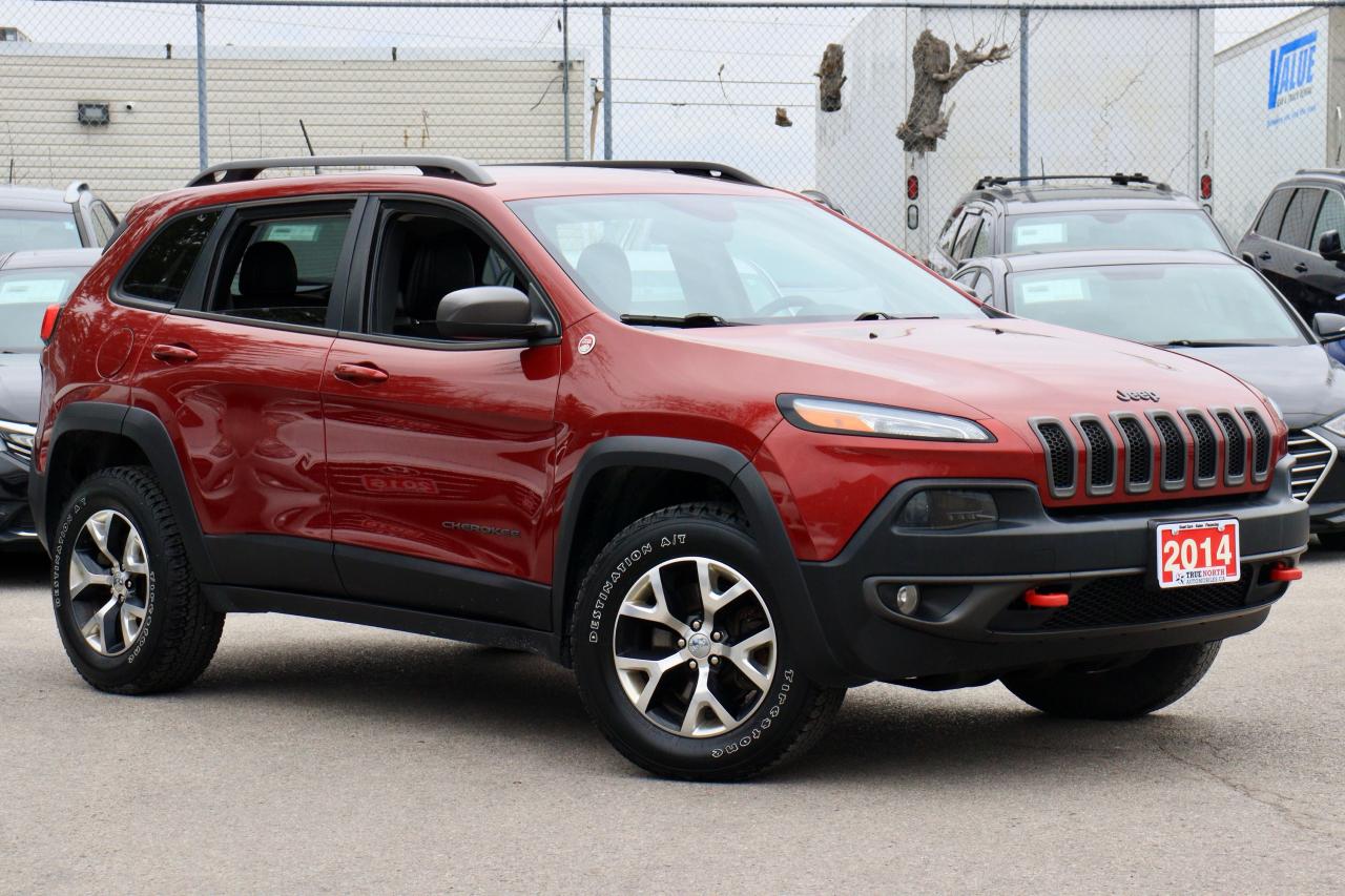 2014 Jeep Cherokee Trailhawk | 4WD | Leather | Nav | Cam | Tinted ++ Photo3