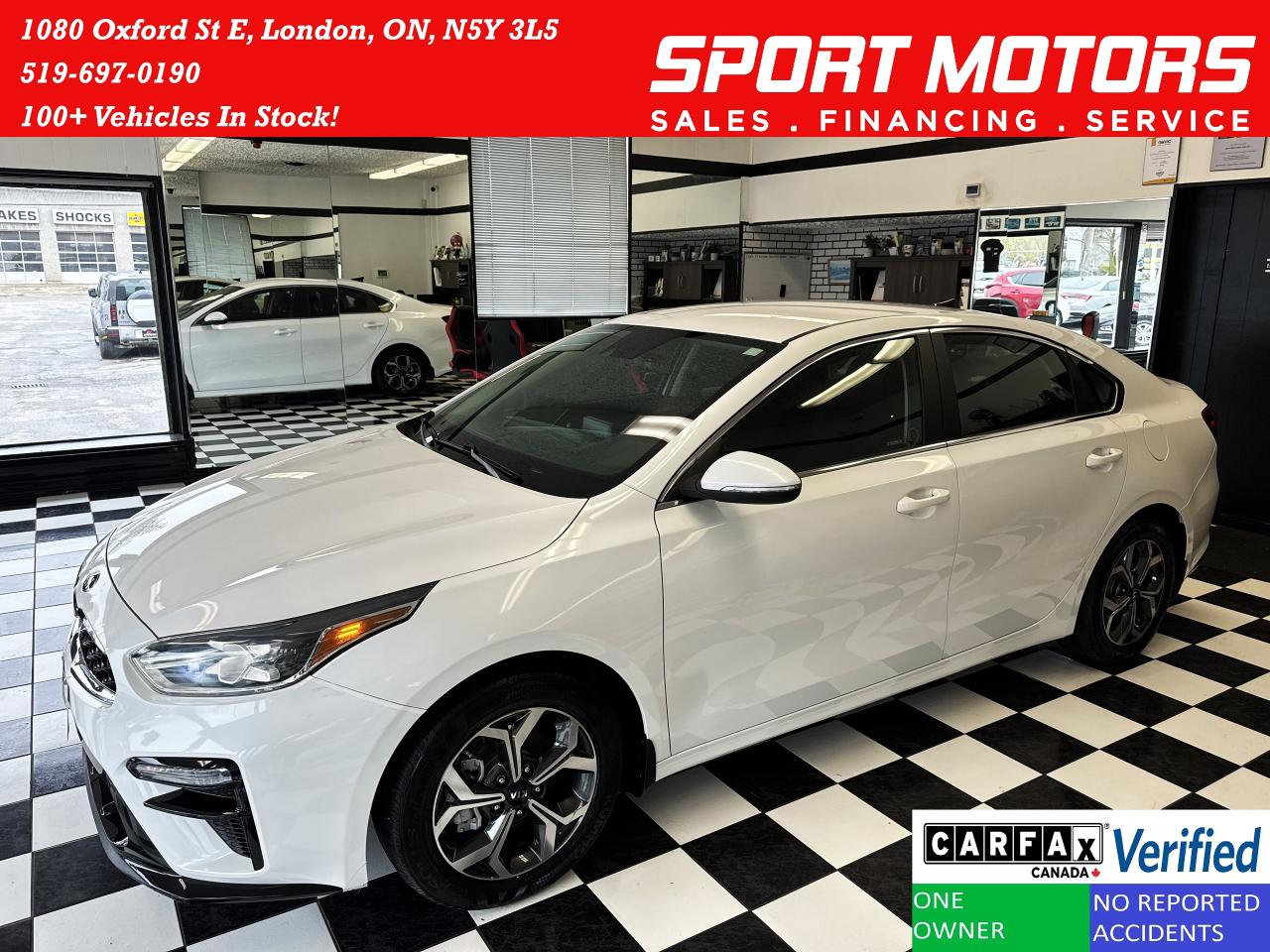 Used 2019 Kia Forte EX+Camera+LaneKeep+Heated Steering+CLEAN CARFAX for sale in London, ON