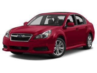 <p> Take the worry out of buying with this dependable 2013 Subaru Legacy. Vehicle dynamics control system w/lateral-g & yaw-rate sensor, Traction control system, Side-impact door beams, Ring-shaped reinforcement frame construction, Removable/adjustable rear head restraints. </p> <p><strong> See What the Experts Say!</strong><br /> As reported by KBB.com: If youre looking for a sedan as well regarded for its safety as its comfort, the 2013 Subaru Legacy deserves a long look. A huge back seat and cavernous trunk are definite pluses, but its the Legacys sure-footed standard AWD, impressive crash test ratings and excellent fuel economy that we love. </p> <p><strong>Fully-Loaded with Additional Options</strong><br>Windshield wiper de-icer, Windshield w/UV protection, Vehicle dynamics control system w/lateral-g & yaw-rate sensor, Variable-intermittent windshield wipers w/washers, Traction control system, Symmetrical full-time all-wheel drive -inc: electronically controlled multi-plate transfer clutch, Storage compartments in doors, Side-impact door beams, Ring-shaped reinforcement frame construction, Removable/adjustable rear head restraints.</p> <p><strong> Stop By Today </strong><br> Come in for a quick visit at Experience Hyundai, 15 Mount Edward Rd, Charlottetown, PE C1A 5R7 to claim your Subaru Legacy!</p>