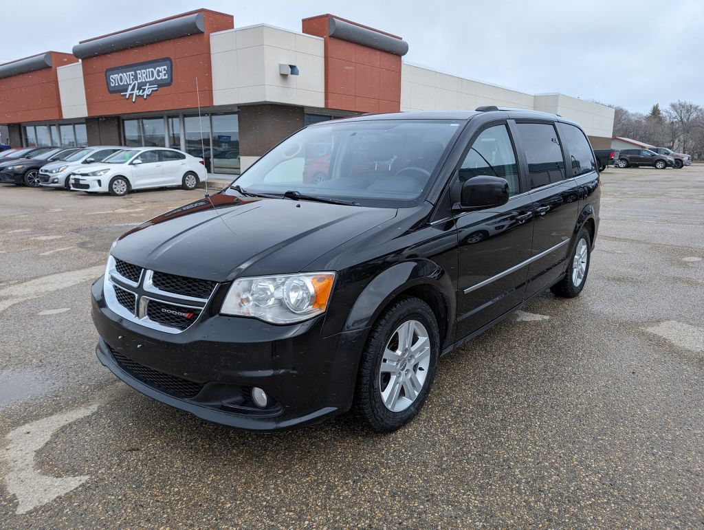 Used 2017 Dodge Grand Caravan Crew Plus for Sale in Steinbach, Manitoba