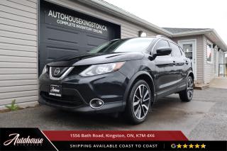 The 2019 Nissan Qashqai SL is
Packed with Intelligent All-Wheel Drive (AWD), Leather-appointed seats, Heated front seats, NissanConnect with Navigation and Mobile Apps, 7-inch touch-screen display, Apple CarPlay and Android Auto compatibility, Around View® Monitor with Moving Object Detection, ProPILOT Assist (semi-autonomous driving aid), Remote engine start system with intelligent climate control, Lane Departure Warning (LDW) with Intelligent Lane Intervention and so much more!
<p>**PLEASE CALL TO BOOK YOUR TEST DRIVE! THIS WILL ALLOW US TO HAVE THE VEHICLE READY BEFORE YOU ARRIVE. THANK YOU!**</p>

<p>The above advertised price and payment quote are applicable to finance purchases. <strong>Cash pricing is an additional $699. </strong> We have done this in an effort to keep our advertised pricing competitive to the market. Please consult your sales professional for further details and an explanation of costs. <p>

<p>WE FINANCE!! Click through to AUTOHOUSEKINGSTON.CA for a quick and secure credit application!<p><strong>

<p><strong>All of our vehicles are ready to go! Each vehicle receives a multi-point safety inspection, oil change and emissions test (if needed). Our vehicles are thoroughly cleaned inside and out.<p>

<p>Autohouse Kingston is a locally-owned family business that has served Kingston and the surrounding area for more than 30 years. We operate with transparency and provide family-like service to all our clients. At Autohouse Kingston we work with more than 20 lenders to offer you the best possible financing options. Please ask how you can add a warranty and vehicle accessories to your monthly payment.</p>

<p>We are located at 1556 Bath Rd, just east of Gardiners Rd, in Kingston. Come in for a test drive and speak to our sales staff, who will look after all your automotive needs with a friendly, low-pressure approach. Get approved and drive away in your new ride today!</p>

<p>Our office number is 613-634-3262 and our website is www.autohousekingston.ca. If you have questions after hours or on weekends, feel free to text Kyle at 613-985-5953. Autohouse Kingston  It just makes sense!</p>

<p>Office - 613-634-3262</p>

<p>Kyle Hollett (Sales) - Extension 104 - Cell - 613-985-5953; kyle@autohousekingston.ca</p>

<p>Joe Purdy (Finance) - Extension 103 - Cell  613-453-9915; joe@autohousekingston.ca</p>

<p>Brian Doyle (Sales and Finance) - Extension 106 -  Cell  613-572-2246; brian@autohousekingston.ca</p>

<p>Bradie Johnston (Director of Awesome Times) - Extension 101 - Cell - 613-331-1121; bradie@autohousekingston.ca</p>