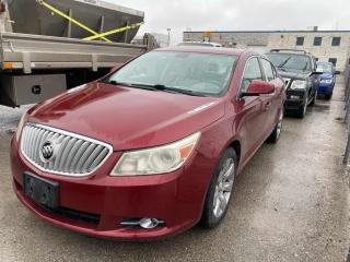 Used 2010 Buick ALLURE. LACROSSE CX  for sale in Innisfil, ON