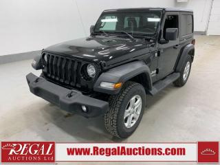 Used 2019 Jeep Wrangler SPORT for sale in Calgary, AB