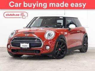 Used 2016 MINI Cooper Hardtop S w/ Rearview Cam, Bluetooth, Nav for sale in Bedford, NS