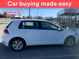 Used 2018 Volkswagen Golf Trendline w/ Apple CarPlay & Android Auto, Bluetooth, A/C for sale in Toronto, ON