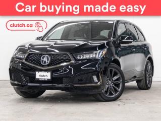 Used 2019 Acura MDX A-Spec SH-AWD w/ Apple CarPlay & Android Auto, Bluetooth, Rearview Cam for sale in Toronto, ON