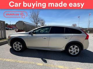 Used 2017 Volvo V60 Cross Country T5 AWD w/ Rearview Cam, Bluetooth, Nav for sale in Toronto, ON