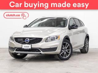Used 2017 Volvo V60 Cross Country T5 AWD w/ Rearview Cam, Bluetooth, Nav for sale in Toronto, ON