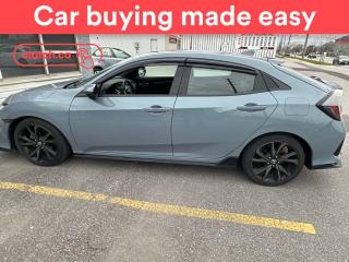 Used 2018 Honda Civic Hatchback Sport Touring w/ Apple CarPlay & Android Auto, Bluetooth, Nav for sale in Toronto, ON