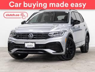 Used 2022 Volkswagen Tiguan Comfortline R-Line Black Edition AWD w/ Apple CarPlay & Android Auto, Bluetooth, Rearview Cam for sale in Toronto, ON