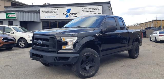 2017 Ford F-150 4WD SUPERCAB 163" XLT