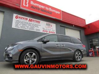 2018 HONDA ODYSSEY EX-L NAV,  3.5 L DIRECT INJECTION 24-VALVE SOHC I-TEC V6 W/ 280 HP, 9 SPEED AUTOMATIC TRANSMISSION W/ PADDLE SHIFTERS,  8 PASSENGER SEATING, MODERN STEEL GREY IN COLOR W/ GREY LEATHER INTERIOR,  THIS ONE OWNER, SENIOR DRIVEN UNIT IS FULLY EQUIPPED INCLUDING LEATHER, POWER SUNROOF, POWER REAR HATCH, POWER SLIDING DOORS,  NAVIGATION, 12-WAY POWER DRIVERS SEAT, 4-WAY POWER PASSENGER SEAT, HEATED FRONT BUCKET SEATS, CONSOLE, 60/40 3 PERSON RETRACTABLE 3RD ROW SEAT, KEYLESS ENTRY W/ PROXIMITY SENSORS & PUSH-BUTTON START,  TRI-ZONE CLIMATE CONTROL, PREMIUM AM/FM/CD/MP3/USB/STREAMING SOUND SYSTEM, DISPLAY AUDIO SYSTEM W/ EMBEDDED NAVIGATION,  BLUETOOTH, HONDA VAC IN-CAR VACUUM SYSTEM, REMOTE START, REAR CAMERA, PRIVACY GLASS, 18" ALLOY WHEELS, FOG LIGHTS AS WELL AS A HOST OF IMPORTANT SAFETY FEATURES SUCH AS LANE KEEPING ASSIST & LANE WATCH BLIND SPOT DISPLAY AS WELL AS COLLISION MITIGATION BRAKING SYSTEM . BEAUTIFUL CONDITION, PRICED TO SELL AT ONLY $36,995.  TRADES WELCOME, LOW-RATE ON THE SPOT FINANCING AVAILABLE,  DONT MISS IT!    5FNRL6H66JB511192

For a brief walkaround video of this van, please copy & paste the following link into your browser:

https://youtu.be/N0dSzcxPKME?si=igkekfT8FXA669rX