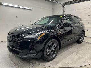 Used 2022 Acura RDX A-SPEC AWD| PANO ROOF| RED LEATHER | NAV |LOW KMS! for sale in Ottawa, ON