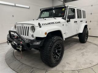 Used 2018 Jeep Wrangler JK Unlimited RUBICON | HARD TOP | NAV | HTD SEATS | WINCH for sale in Ottawa, ON