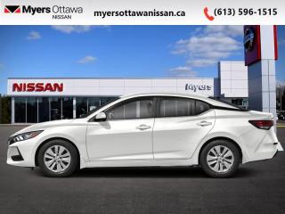 <b>Certified, Heated Seats,  Automatic Emergency Braking,  Android Auto,  Apple CarPlay,  Alloy Wheels!</b><br> <br>  Compare at $20080 - Our Price is just $19495! <br> <br>   This 2020 Nissan Sentra continues to offer premium build quality and attractive styling that rivals other vehicles in this class. This  2020 Nissan Sentra is fresh on our lot in Ottawa. <br> <br>Carefully engineered to take on city streets as a reliable compact sedan, this Nissan Sentra still manages to stand out with sleek, modern styling and excellent build quality. Updated with modern technology and driver-assistive features, this 2020 Nissan Sentra still offers unbeatable value. Smooth driving characteristics, paired with impressive fuel efficiency makes this vehicle the compact sedan to beat.This  sedan has 56,844 kms and is a Certified Pre-Owned vehicle. Its  white in colour  . It has an automatic transmission and is powered by a  149HP 2.0L 4 Cylinder Engine. <br> <br> Our Sentras trim level is SV CVT. This Sentra SV has alloy wheels, automatic emergency braking, auto on/off headlights, Advanced Drive-Assist instrument cluster monitor, heated power side mirrors with turn signals, voice recognition for audio, Siri Eyes Free, hands free texting assistant, Bluetooth control and streaming, rear view camera, proximity key, push button start, dual zone automatic climate control, heated front seats, leather wrapped steering wheel, adaptive cruise with stop and go, and a 7 inch monitor controls your infotainment with AM/FM, Apple CarPlay and Android Auto, SiriusXM, and aux and USB playback. This vehicle has been upgraded with the following features: Heated Seats,  Automatic Emergency Braking,  Android Auto,  Apple Carplay,  Alloy Wheels,  Stop And Go Cruise,  Blind Spot Warning. <br> <br>To apply right now for financing use this link : <a href=https://www.myersottawanissan.ca/finance target=_blank>https://www.myersottawanissan.ca/finance</a><br><br> <br/><br> Payments from <b>$313.56</b> monthly with $0 down for 84 months @ 8.99% APR O.A.C. ( Plus applicable taxes -  and licensing fees   ).  See dealer for details. <br> <br>Get the amazing benefits of a Nissan Certified Pre-Owned vehicle!!! Save thousands of dollars and get a pre-owned vehicle that has factory warranty, 24 hour roadside assistance and rates as low as 0.9%!!! <br>*LIFETIME ENGINE TRANSMISSION WARRANTY NOT AVAILABLE ON VEHICLES WITH KMS EXCEEDING 140,000KM, VEHICLES 8 YEARS & OLDER, OR HIGHLINE BRAND VEHICLE(eg. BMW, INFINITI. CADILLAC, LEXUS...)<br> Come by and check out our fleet of 40+ used cars and trucks and 110+ new cars and trucks for sale in Ottawa.  o~o