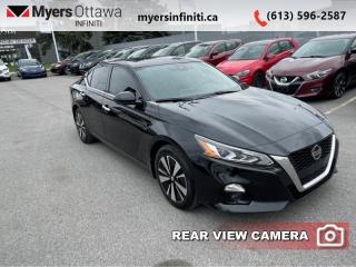 <b>Sunroof,  Heated Seats,  Apple CarPlay,  Android Auto,  Blind Spot Detection!</b><br> <br>  Compare at $24183 - Our Price is just $23479! <br> <br>   The new-and-improved 2019 Nissan Altima has the goods to contend with the best family sedans. This  2019 Nissan Altima is fresh on our lot in Ottawa. <br> <br>With a comfortable and properly built interior, well composed ride quality, and stylish and modern exterior aesthetics, the all new 2019 Nissan Altima is single handedly changing the face of Nissan. Fully redesigned, fresh, and refined, this Altima is effortlessly keeps up with the times, and ready with the next generation of driving assistance programs. The future is here in the all new 2019 Nissan Altima.This  sedan has 65,623 kms. Its  black in colour  . It has an automatic transmission and is powered by a  182HP 2.5L 4 Cylinder Engine.  It may have some remaining factory warranty, please check with dealer for details. <br> <br> Our Altimas trim level is SV. This Altima SV takes things even further, and is decked with an express open/close sunroof with tilt and slide functionality, dual-zone climate control, an Advanced Drive-Assist Display instrument cluster that acts as a second monitor for the driver, a rearview camera, remote keyless entry, remote start, heated and power-adjustable front seats, and steering wheel-mounted cruise and audio controls. Improving your ride and keeping you safe are some clever features like blind-spot detection, front and rear parking sensors, all-wheel drive, intelligent automatic LED headlights, an impressive array of airbags, intelligent forward collision warning with emergency braking, driver alertness assistance, intelligent ride control to reduce pitch, and intelligent trace control that uses braking to assist in cornering. An 8-inch touchscreen with Apple CarPlay and Android Auto compatibility, Bluetooth streaming and controls, SiriusXM, USB inputs, and aux input keep you connected in a next-generation cockpit. This vehicle has been upgraded with the following features: Sunroof,  Heated Seats,  Apple Carplay,  Android Auto,  Blind Spot Detection,  Adaptive Cruise Control,  Forward Collision Mitigation. <br> <br>To apply right now for financing use this link : <a href=https://www.myersinfiniti.ca/finance/ target=_blank>https://www.myersinfiniti.ca/finance/</a><br><br> <br/><br> Buy this vehicle now for the lowest bi-weekly payment of <b>$232.64</b> with $0 down for 72 months @ 11.00% APR O.A.C. ( taxes included, and licensing fees   ).  See dealer for details. <br> <br>*LIFETIME ENGINE TRANSMISSION WARRANTY NOT AVAILABLE ON VEHICLES WITH KMS EXCEEDING 140,000KM, VEHICLES 8 YEARS & OLDER, OR HIGHLINE BRAND VEHICLE(eg. BMW, INFINITI. CADILLAC, LEXUS...)<br> Come by and check out our fleet of 30+ used cars and trucks and 90+ new cars and trucks for sale in Ottawa.  o~o