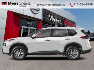 <b>Alloy Wheels,  Heated Seats,  Heated Steering Wheel,  Mobile Hotspot,  Remote Start!</b><br> <br> <br> <br>  This 2024 Rogue aims to exhilarate the soul and satisfy the need for a dependable family hauler. <br> <br>Nissan was out for more than designing a good crossover in this 2024 Rogue. They were designing an experience. Whether your adventure takes you on a winding mountain path or finding the secrets within the city limits, this Rogue is up for it all. Spirited and refined with space for all your cargo and the biggest personalities, this Rogue is an easy choice for your next family vehicle.<br> <br> This glacier white SUV  has an automatic transmission and is powered by a  201HP 1.5L 3 Cylinder Engine.<br> <br> Our Rogues trim level is S. Standard features on this Rogue S include heated front heats, a heated leather steering wheel, mobile hotspot internet access, proximity key with remote engine start, dual-zone climate control, and an 8-inch infotainment screen with Apple CarPlay, and Android Auto. Safety features also include lane departure warning, blind spot detection, front and rear collision mitigation, and rear parking sensors. This vehicle has been upgraded with the following features: Alloy Wheels,  Heated Seats,  Heated Steering Wheel,  Mobile Hotspot,  Remote Start,  Lane Departure Warning,  Blind Spot Warning. <br><br> <br/>    5.74% financing for 84 months. <br> Payments from <b>$537.31</b> monthly with $0 down for 84 months @ 5.74% APR O.A.C. ( Plus applicable taxes -  $621 Administration fee included. Licensing not included.    ).  Incentives expire 2024-05-31.  See dealer for details. <br> <br>We are proud to regularly serve our clients and ready to help you find the right car that fits your needs, your wants, and your budget.And, of course, were always happy to answer any of your questions.Proudly supporting Ottawa, Orleans, Vanier, Barrhaven, Kanata, Nepean, Stittsville, Carp, Dunrobin, Kemptville, Westboro, Cumberland, Rockland, Embrun , Casselman , Limoges, Crysler and beyond! Call us at (613) 824-8550 or use the Get More Info button for more information. Please see dealer for details. The vehicle may not be exactly as shown. The selling price includes all fees, licensing & taxes are extra. OMVIC licensed.Find out why Myers Orleans Nissan is Ottawas number one rated Nissan dealership for customer satisfaction! We take pride in offering our clients exceptional bilingual customer service throughout our sales, service and parts departments. Located just off highway 174 at the Jean DÀrc exit, in the Orleans Auto Mall, we have a huge selection of New vehicles and our professional team will help you find the Nissan that fits both your lifestyle and budget. And if we dont have it here, we will find it or you! Visit or call us today.<br> Come by and check out our fleet of 50+ used cars and trucks and 110+ new cars and trucks for sale in Orleans.  o~o