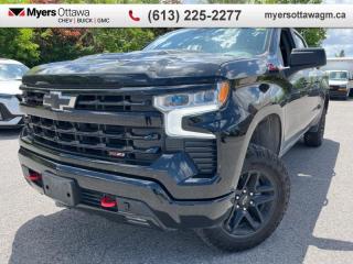 Used 2023 Chevrolet Silverado 1500 LT Trail Boss  2LT TRAIL BOSS CREW CAB,  BEDLINER, FRONT BUCKETS, SAFETY ASSIST for sale in Ottawa, ON