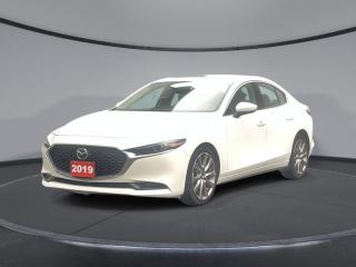 Breaking the stereotype of barebones entry level sedans, this all new 2019 Mazda3 has all the modern tech you expect from a new car. This  2019 Mazda Mazda3 is for sale today in Sudbury. <br> <br>Like all Mazdas, this all new 2019 Mazda3 was built with one thing in mind: you. This vehicle wasnt built to simply get to your next destination, this all new Mazda3 was designed to enhance the experience of your journey. For an all new car with truly thoughtful design in every detail, check out this fully redesigned Mazda3. This  sedan has 84,673 kms. Its  white in colour  . It has an automatic transmission and is powered by a  2.5L I4 16V GDI DOHC engine.  It may have some remaining factory warranty, please check with dealer for details. <br> <br>To apply right now for financing use this link : <a href=https://www.palladinohonda.com/finance/finance-application target=_blank>https://www.palladinohonda.com/finance/finance-application</a><br><br> <br/><br>Palladino Honda is your ultimate resource for all things Honda, especially for drivers in and around Sturgeon Falls, Elliot Lake, Espanola, Alban, and Little Current. Our dealership boasts a vast selection of high-class, top-quality Honda models, as well as expert financing advice and impeccable automotive service. These factors arent what set us apart from other dealerships, though. Rather, our uncompromising customer service and professionalism make every experience unforgettable, and keeps drivers coming back. The advertised price is for financing purchases only. All cash purchases will be subject to an additional surcharge of $2,501.00. This advertised price also does not include taxes and licensing fees.<br> Come by and check out our fleet of 110+ used cars and trucks and 90+ new cars and trucks for sale in Sudbury.  o~o