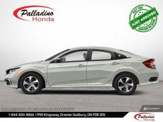 Used 2021 Honda Civic Sedan LX   - No Accidents - New Rear Brakes! for sale in Sudbury, ON