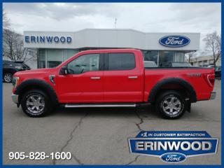 Rev Up Your Drive with This Sleek Ford F-150 XLT in Race Red!  This 2022 Ford F-150 XLT in Race Red boasts a powerful engine, automatic transmission, and 4x4 drivetrain, ideal for any adventure.  Step into luxury with the XLT trim, featuring advanced technology and premium comfort. The spacious interior, intuitive infotainment system, and driver-assist features make every journey a pleasure. With rugged exterior styling and versatile capabilities, this Ford F-150 XLT is ready to conquer any terrain.  Experience the perfect blend of style, performance, and innovation with the Ford F-150 XLT. Elevate your driving experience with this dynamic powerhouse that combines rugged durability with modern sophistication. Stand out on the road with its striking Race Red exterior and enjoy a seamless driving experience with its advanced features.