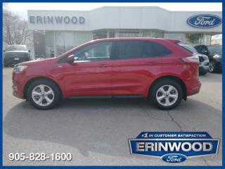 A Dynamic Drive Awaits in this Ford Edge ST Line AWD  This 2022 Ford Edge ST Line AWD in Rapid Red Metallic Tinted Clearcoat boasts an Automatic transmission and AWD drivetrain, powered by a robust engine.  Step into luxury with the Ebony interior featuring front heated ActiveX seating material bucket seats. The Ford Edge ST Line offers a sleek design and advanced features, including a premium sound system, panoramic sunroof, and intuitive infotainment system. With its sporty trim, this vehicle exudes sophistication and performance, making every drive a thrilling experience. Elevate your daily commute and weekend adventures with the Ford Edge ST Lines unparalleled blend of style, comfort, and cutting-edge technology.