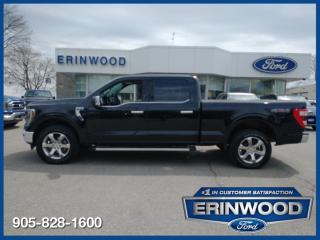 A Sleek Performer with Style to Match  This 2021 Ford F-150 Lariat in Agate Black Metallic is a powerful 4x4 Automatic with a SuperCrew 6.5 Box.  The Ford F-150 Lariat boasts premium features like leather-trimmed seats, a 12-inch touchscreen infotainment system, and a Bang & Olufsen sound system. Enjoy the convenience of a power tailgate, heated and ventilated front seats, and a 360-degree camera system for enhanced visibility.  Experience luxury and capability combined in the Ford F-150 Lariat. With its bold design, advanced technology, and impressive towing capacity, this truck is ready to elevate your driving experience. Stand out on the road with this powerful and stylish companion.
