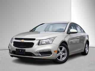 Used 2016 Chevrolet Cruze LT - Heated Leather Seats, Sunroof, Backup Camera for sale in Coquitlam, BC