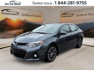 Used 2016 Toyota Corolla S TOIT*GPS*CUIR*CAMÉRA*BOUTON POUSSOIR* for sale in Québec, QC