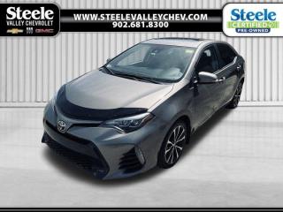Value Market Pricing.2018 Toyota Corolla CE FWD CVT 1.8L I4 DOHC Come visit Annapolis Valleys GM Giant! We do not inflate our prices! We utilize state of the art live software technology to help determine the best price for our used inventory. That technology provides our customers with Fair Market Value Pricing!. Come see us and ask us about the Market Pricing Report on any of our used vehicles.Certified. Certification Program Details: 2 Years MVI Fresh Oil Change Full Tank Of Gas Full Vehicle DetailSteele Valley Chevrolet Buick GMC offers a wide range of new and used cars to Kentville drivers. Our vehicles undergo a 117-point check before being put out for sale, and they also come with a warranty and an auto-check certified history. We also provide concise financing options to you. If local dealerships in your vicinity do not have the models and prices you are looking for, look no further and head straight to Steele Valley Chevrolet Buick GMC. We will make sure that we satisfy your expectations and let you leave with a happy face.