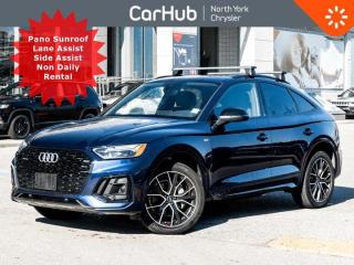 This Audi Q5 Sportback delivers a Intercooled Turbo Gas/Electric I-4 2.0 L/121 engine powering this Automatic transmission. Window Grid Diversity Antenna, Wheels: 20 Dual Tone Multi Spoke Alloys, Valet Function. Clean CARFAX! Our advertised prices are for consumers (i.e. end users) only. Not a former rental.   This Audi Q5 Sportback Features the Following Options
Panoramic Sunroof, Front Power Seats, Seat Memory, Power Folding/Heated Side Mirrors, Heated Steering Wheel, Multi Zone Climate Control, Front Heated Seats, Rear Back-Up Camera, Navigation, Speed Warning, Traffic Light Information, Lane Assist, Audi Pre Sense, Side Assist, Am/Fm/SiriusXM Sat Radio Ready, Android Auto/Apple Car Play Capable, Interior Lighting, Trunk/Hatch Auto-Latch, Trip Computer, Transmission: 7-Speed S tronic Automatic -inc: shift paddles, Transmission w/Driver Selectable Mode and Oil Cooler, Tire Pressure Monitoring System Low Tire Pressure Warning, Tailgate/Rear Door Lock Included w/Power Door Locks, Steel Spare Wheel, Speed Sensitive Rain Detecting Variable Intermittent Wipers w/Heated Jets, SIDEGUARD Curtain 1st And 2nd Row Airbags.  Call today or drop by for more information.   Drive Happy with CarHub
*** All-inclusive, upfront prices -- no haggling, negotiations, pressure, or games

 

*** Purchase or lease a vehicle and receive a $1000 CarHub Rewards card for service.

 

*** 3 day CarHub Exchange program available on most used vehicles. Details: www.northyorkchrysler.ca/exchange-program/

 

*** 36 day CarHub Warranty on mechanical and safety issues and a complete car history report

 

*** Purchase this vehicle fully online on CarHub websites

 

 

Transparency Statement
Online prices and payments are for finance purchases -- please note there is a $750 finance/lease fee. Cash purchases for used vehicles have a $2,200 surcharge (the finance price + $2,200), however cash purchases for new vehicles only have tax and licensing extra -- no surcharge. NEW vehicles priced at over $100,000 including add-ons or accessories are subject to the additional federal luxury tax. While every effort is taken to avoid errors, technical or human error can occur, so please confirm vehicle features, options, materials, and other specs with your CarHub representative. This can easily be done by calling us or by visiting us at the dealership. CarHub used vehicles come standard with 1 key. If we receive more than one key from the previous owner, we include them with the vehicle. Additional keys may be purchased at the time of sale. Ask your Product Advisor for more details. Payments are only estimates derived from a standard term/rate on approved credit. Terms, rates and payments may vary. Prices, rates and payments are subject to change without notice. Please see our website for more details.
 