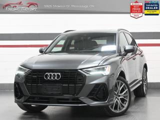 <b>Apple CarPlay, Android Auto, Navigation, Black Optics Package, Ambient Lighting, 360 Camera, Bang And Olufsen Audio, Heated Seats & Steering Wheel, Adaptive Cruise Control, Blind Spot Detection, Lane Departure Warning!<br> <br></b><br>  Tabangi Motors is family owned and operated for over 20 years and is a trusted member of the Used Car Dealer Association (UCDA). Our goal is not only to provide you with the best price, but, more importantly, a quality, reliable vehicle, and the best customer service. Visit our new 25,000 sq. ft. building and indoor showroom and take a test drive today! Call us at 905-670-3738 or email us at customercare@tabangimotors.com to book an appointment. <br><hr></hr>CERTIFICATION: Have your new pre-owned vehicle certified at Tabangi Motors! We offer a full safety inspection exceeding industry standards including oil change and professional detailing prior to delivery. Vehicles are not drivable, if not certified. The certification package is available for $595 on qualified units (Certification is not available on vehicles marked As-Is). All trade-ins are welcome. Taxes and licensing are extra.<br><hr></hr><br> <br><iframe width=100% height=350 src=https://www.youtube.com/embed/1-2h-8IYKCU?si=ZE6E1tuZN-OLF-Uk title=YouTube video player frameborder=0 allow=accelerometer; autoplay; clipboard-write; encrypted-media; gyroscope; picture-in-picture; web-share referrerpolicy=strict-origin-when-cross-origin allowfullscreen></iframe><br><br><br>   While this Q3 is one of the smallest within the Audi line-up, this compact crossover SUV is big on style, interior room, and capability both on the road and off it. This  2020 Audi Q3 is fresh on our lot in Mississauga. <br> <br>With plenty of style and Audis sporty design language, this aggressive 2020 Q3 is packed full of modern technology and luxurious features. The capability and utility in this compact crossover is second to none, with tons of extra space for all of your passengers. With an improved driving position the Q3s cabin is more luxurious, featuring ambient interior lighting, a fully digital gauge cluster, and contrasting microsuede on the dashboard and doors.This  SUV has 55,285 kms. Its  grey in colour  . It has a 8 speed automatic transmission and is powered by a  228HP 2.0L 4 Cylinder Engine.  It may have some remaining factory warranty, please check with dealer for details. <br> <br> Our Q3s trim level is Technik 45 TFSI quattro. This capable crossover is full of style with twin spoke alloy wheels, 2 row sunroof, rain sensing wipers, chrome grille, and LED lighting with front and rear fog lamps. That style continues to the interior with amazing infotainment from a 10.1 inch touchscreen, voice activation, and audio streaming. A touch of luxury is added with heated leather seats, power liftgate, proximity key, front and rear parking sensors, blind spot monitoring, lane departure warning, heated power side mirrors with turn signals, navigation, Bang and Olufsen sound system, 4G WiFi access, heated steering wheel, and a 360 degree parking camera.<br> <br>To apply right now for financing use this link : <a href=https://tabangimotors.com/apply-now/ target=_blank>https://tabangimotors.com/apply-now/</a><br><br> <br/><br>SERVICE: Schedule an appointment with Tabangi Service Centre to bring your vehicle in for all its needs. Simply click on the link below and book your appointment. Our licensed technicians and repair facility offer the highest quality services at the most competitive prices. All work is manufacturer warranty approved and comes with 2 year parts and labour warranty. Start saving hundreds of dollars by servicing your vehicle with Tabangi. Call us at 905-670-8100 or follow this link to book an appointment today! https://calendly.com/tabangiservice/appointment. <br><hr></hr>PRICE: We believe everyone deserves to get the best price possible on their new pre-owned vehicle without having to go through uncomfortable negotiations. By constantly monitoring the market and adjusting our prices below the market average you can buy confidently knowing you are getting the best price possible! No haggle pricing. No pressure. Why pay more somewhere else?<br><hr></hr>WARRANTY: This vehicle qualifies for an extended warranty with different terms and coverages available. Dont forget to ask for help choosing the right one for you.<br><hr></hr>FINANCING: No credit? New to the country? Bankruptcy? Consumer proposal? Collections? You dont need good credit to finance a vehicle. Bad credit is usually good enough. Give our finance and credit experts a chance to get you approved and start rebuilding credit today!<br> o~o