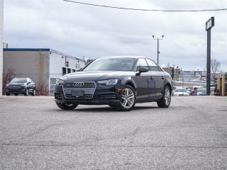 <span style=font-size:14px;><span style=font-family:times new roman,times,serif;>YOU CERTIFY, YOU SAVE! - AS IS SPECIAL, SAFETY NOT INCLUDED - This 2017 Audi A4 has a CLEAN CARFAX with no accidents and is also a Canadian (Ontario) vehicle with Audi service records. High-value options included with this vehicle are; paddle shifters, black leather / heated / power / memory seats, heated steering wheel, rear sensor, sunroof, dual climate control, xenon headlights and 17” alloy rims, offering immense value.<br /> </span></span><br /><span style=font-family: "times new roman", times, serif; font-size: 14px;>This vehicle is being sold AS TRADED.</span><strong style=font-family: "times new roman", times, serif; font-size: 14px;> Please do NOT email in regarding what this vehicle needs for safety or what's wrong with the vehicle, as we do not pre-inspect our AS-IS vehicles.</strong><span style=font-family: "times new roman", times, serif; font-size: 14px;> We price them inexpensively for quick sale hoping someone can take advantage of a low price trade-in. You are more than welcome to test drive the vehicle around the block for a short 4-5 minute test drive. WE OFFER TO ALL OUR VALUED CUSTOMERS’ PARTS AT COST TO CERTIFY THIS VEHICLE. By our dealership standard, we do NOT certify vehicles under 2011 as we only have 2 onsite mechanics and over 150 vehicles in stock. Thus, by OMVIC regulation we must say: This vehicle is being sold as-is, unfit, not e-tested, and is not represented as being in road-worthy condition, mechanically sound, or maintained at any guaranteed level of quality. The vehicle may not be fit for us as a means of transportation and may require substantial repairs at the purchaser’s expense. It may not be possible to register the vehicle to be driven in its current condition.</span><br style=font-family: "times new roman", times, serif; font-size: 14px; />