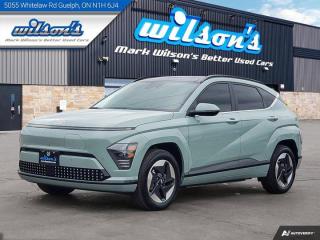 Used 2024 Hyundai KONA Electric Ultimate, HUD, Leather, Nav, Sunroof, Cooled + Heated Seats, Bose audio & Much More! for sale in Guelph, ON