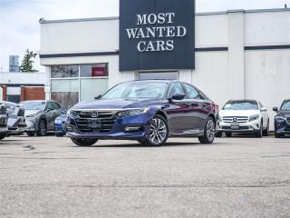 <div style=text-align: justify;><span style=font-size:14px;><span style=font-family:times new roman,times,serif;>This 2020 Honda Accord has a CLEAN CARFAX with no accidents and is also a one owner Canadian (Ontario) vehicle with Barrie service record. High-value options included with this vehicle are; blind spot indicators, lane departure warning, adaptive cruise control, pre-collision, navigation, paddle shifters, rear heated seats, heated / cooled / power / memory seats, heated steering wheel, convenience entry, app connect, sunroof, back up camera, touchscreen, remote start, multifunction steering wheel, 17” alloy rims and fog lights, offering immense value.</span></span><br /><span style=font-size:14px;><span style=font-family:times new roman,times,serif;> <br />Why buy from us?<br /> <br />Most Wanted Cars is a place where customers send their family and friends. MWC offers the best financing options in Kitchener-Waterloo and the surrounding areas. Family-owned and operated, MWC has served customers since 1975 and is also DealerRater’s 2022 Provincial Winner for Used Car Dealers. MWC is also honoured to have an A+ standing on Better Business Bureau and a 4.8/5 customer satisfaction rating across all online platforms with over 1400 reviews. With two locations to serve you better, our inventory consists of over 150 used cars, trucks, vans, and SUVs.<br /> <br />Our main office is located at 1620 King Street East, Kitchener, Ontario. Please call us at 519-772-3040 or visit our website at www.mostwantedcars.ca to check out our full inventory list and complete an easy online finance application to get exclusive online preferred rates.<br /> <br />*Price listed is available to finance purchases only on approved credit. The price of the vehicle may differ from other forms of payment. Taxes and licensing are excluded from the price shown above*</span></span><br /><br /><div><span style=font-size:14px;><span style=font-family:times new roman,times,serif;>HYBRID TOURING | NAV | LEATHER | SUNROOF</span></span></div></div><br />