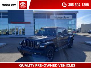Used 2021 Jeep Gladiator Sport S LOCAL ONE OWNER TRADE, 80TH ANNIVERSARY EDITION WITH 8 SPEED AUTO, FREEDOM 3 PIECE TOP, TRAILER TOW PKG, COLD WEATHER PKG AND SELECT-TRAC 4X4 for sale in Moose Jaw, SK
