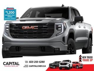 This GMC Sierra 1500 delivers a Gas V8 5.3L/325 engine powering this Automatic transmission. ENGINE, 5.3L ECOTEC3 V8 (355 hp [265 kW] @ 5600 rpm, 383 lb-ft of torque [518 Nm] @ 4100 rpm); featuring Dynamic Fuel Management, Wireless, Apple CarPlay / Wireless Android Auto, Windows, power rear, express down.*This GMC Sierra 1500 Comes Equipped with These Options *Windows, power front, drivers express up/down, Window, power front, passenger express down, Wi-Fi Hotspot capable (Terms and limitations apply. See onstar.ca or dealer for details.), Wheels, 20 x 9 (50.8 cm x 22.9 cm) 6-spoke High gloss Black painted aluminum, Wheel, 17 x 8 (43.2 cm x 20.3 cm) full-size, steel spare, USB Ports, 2, Charge/Data ports located on instrument panel, USB ports, (2) charge-only, rear, Transmission, 8-speed automatic, (Column shifter) electronically controlled with overdrive and tow/haul mode. Includes Cruise Grade Braking and Powertrain Grade Braking (Standard and only available with (L3B) 2.7L TurboMax engine.), Transfer case, single speed, electronic Autotrac with push button control (4WD models only), Tires, 275/60R20 all-season, blackwall.* Visit Us Today *For a must-own GMC Sierra 1500 come see us at Capital Chevrolet Buick GMC Inc., 13103 Lake Fraser Drive SE, Calgary, AB T2J 3H5. Just minutes away!