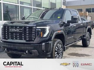 Look at this 2024 GMC Sierra 3500HD Denali Ultimate. Its Automatic transmission and Turbocharged Diesel V8 6.6L/ engine will keep you going. This GMC Sierra 3500HD has the following options: ENGINE, DURAMAX 6.6L TURBO-DIESEL V8, B20-DIESEL COMPATIBLE (470 hp [350.5 kW] @ 2800 rpm, 975 lb-ft of torque [1322 Nm] @ 1600 rpm) (STD), Wireless Phone Projection for Apple CarPlay and Android Auto, Wireless Charging, Wipers, front rain-sensing, Winter Grille Cover, Windows, power rear, express down, Window, power, rear sliding with rear defogger, Window, power front, passenger express up/down, Window, power front, drivers express up/down, and Wi-Fi Hotspot capable (Terms and limitations apply. See onstar.ca or dealer for details.). See it for yourself at Capital Chevrolet Buick GMC Inc., 13103 Lake Fraser Drive SE, Calgary, AB T2J 3H5.