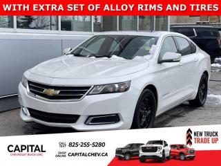 Come see this 2015 Chevrolet Impala LT. IT HAS CLEAN CARFAX, Single Owner, Comes with SUNROOF, Remote start, BLUETOOTH, Keyless Entry, POWER SEATS, Rear A/c, ONSTAR SUPPORTING WIFI HOTSPOT, Dual Climate Control, REAR PARKING SENSORS, Cruise Control, BACKUP CAMERA.Its Automatic transmission and Gas V6 3.6L/217 engine will keep you going. This Chevrolet Impala comes equipped with these options: Wipers, front intermittent, Windows, power with Express-Down on all, Window, power with driver Express-Up and Down, Wheels, 18 (45.7 cm) painted alloy, Wheel, compact spare, 17 (43.2 cm) steel, Visors, driver and front passenger illuminated vanity mirrors, Vent, rear console, air, Trunk release, power located inside on instrument panel left of steering wheel, Trunk opening touch pad, and Traction control. Test drive this vehicle at Capital Chevrolet Buick GMC Inc., 13103 Lake Fraser Drive SE, Calgary, AB T2J 3H5.