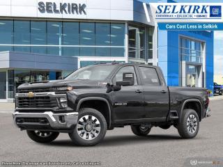 <b>Aluminum Wheels,  Apple CarPlay,  Android Auto,  Remote Keyless Entry,  Touch Screen!</b><br> <br> <br> <br>  This immensely capable 2024 Silverado 2500HD has everything youre looking for in a heavy-duty truck. <br> <br>This 2024 Silverado 2500HD is highly configurable work truck that can haul a colossal amount of weight thanks to its potent drivetrain. This truck also offers amazing interior features that nestle occupants in comfort and luxury, with a great selection of tech features. For heavy-duty activities and even long-haul trips, the Silverado 2500HD is all the truck youll ever need.<br> <br> This black Crew Cab 4X4 pickup   has a 10 speed automatic transmission and is powered by a  401HP 6.6L 8 Cylinder Engine.<br> <br> Our Silverado 2500HDs trim level is LT. Upgrading to this Silverado 2500HD LT is a great choice as it comes with features like aluminum wheels, a larger 8 inch touchscreen with Chevrolet MyLink, Bluetooth streaming audio, Apple CarPlay and Android Auto, a heavy-duty locking rear differential, remote keyless entry and an EZ-Lift tailgate. Additional features also include cruise control, steering wheel audio controls, 4G LTE hotspot capability, a rear vision camera, teen driver technology, SiriusXM radio, power windows and much more. This vehicle has been upgraded with the following features: Aluminum Wheels,  Apple Carplay,  Android Auto,  Remote Keyless Entry,  Touch Screen,  Ez-lift Tailgate,  Cruise Control. <br><br> <br>To apply right now for financing use this link : <a href=https://www.selkirkchevrolet.com/pre-qualify-for-financing/ target=_blank>https://www.selkirkchevrolet.com/pre-qualify-for-financing/</a><br><br> <br/> Weve discounted this vehicle $3495.    Incentives expire 2024-05-31.  See dealer for details. <br> <br>Selkirk Chevrolet Buick GMC Ltd carries an impressive selection of new and pre-owned cars, crossovers and SUVs. No matter what vehicle you might have in mind, weve got the perfect fit for you. If youre looking to lease your next vehicle or finance it, we have competitive specials for you. We also have an extensive collection of quality pre-owned and certified vehicles at affordable prices. Winnipeg GMC, Chevrolet and Buick shoppers can visit us in Selkirk for all their automotive needs today! We are located at 1010 MANITOBA AVE SELKIRK, MB R1A 3T7 or via phone at 204-482-1010.<br> Come by and check out our fleet of 80+ used cars and trucks and 180+ new cars and trucks for sale in Selkirk.  o~o